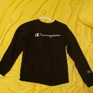 Champion Black Pullover-Brand New With Tags.